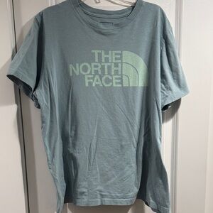 The North Face Light Blue Short Sleeve Tee